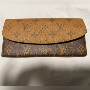 Louis Vuitton Emilie Reverse Monogram Wallet